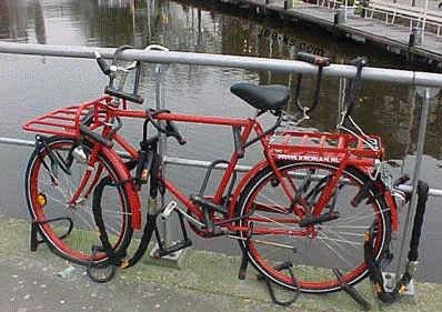 Locked bike